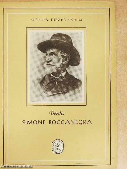 Verdi: Simone Boccanegra