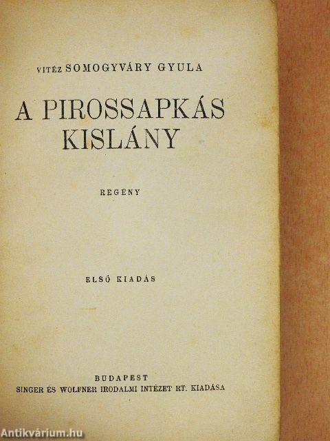 A pirossapkás kislány