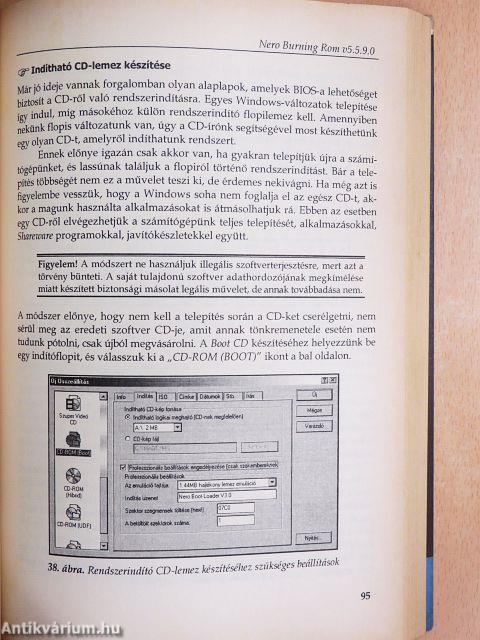 Tippek a CD-íráshoz