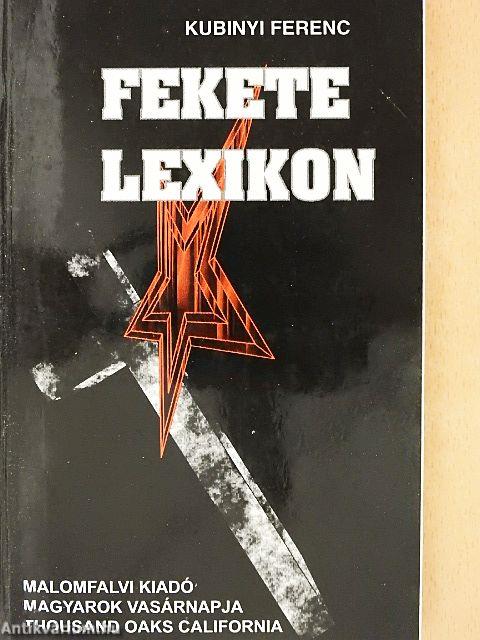 Fekete lexikon I.
