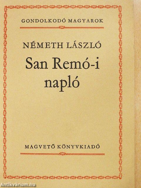 San Remó-i napló