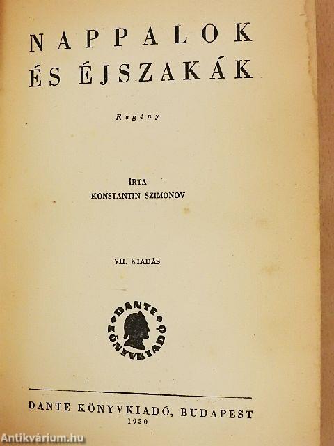 Nappalok és éjszakák