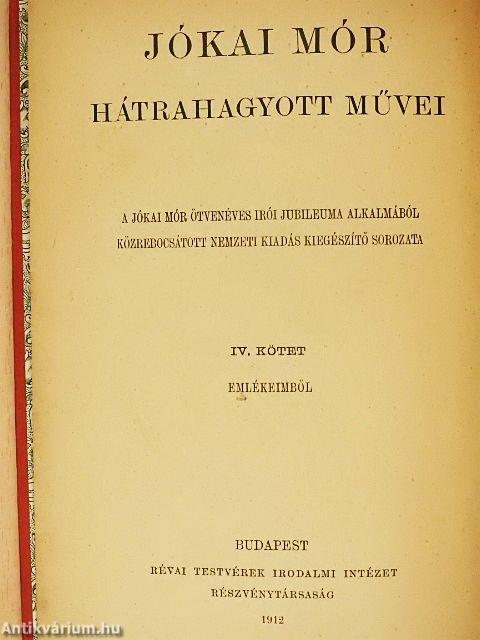 Emlékeimből