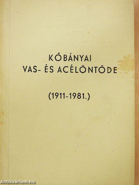 Kőbányai vas- és acélöntöde