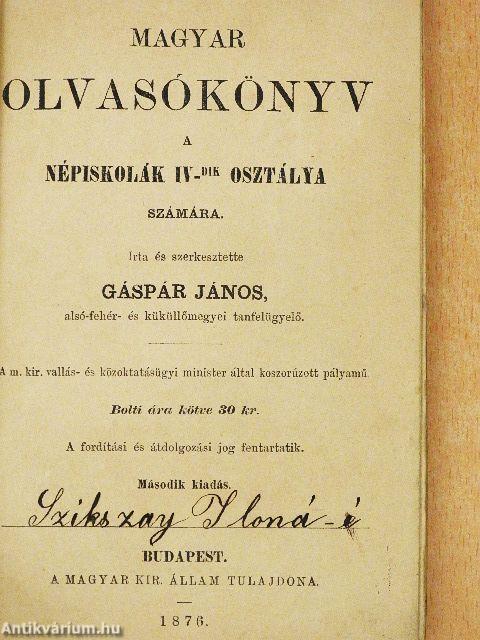 Magyar olvasókönyv