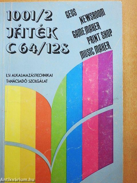1001/2 játék C 64/128