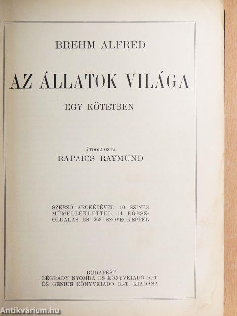 Brehm - Az állatok világa