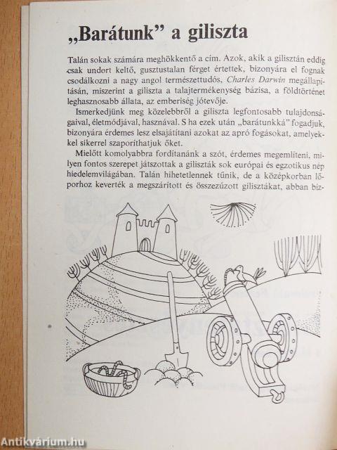 Gilisztatenyésztés a biokertben