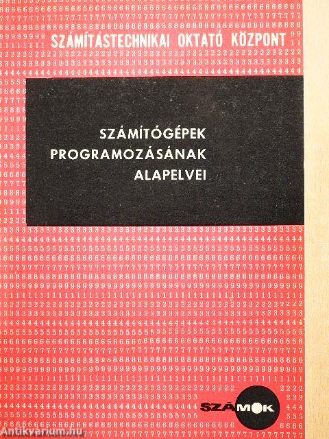 Számítógépek programozásának alapelvei