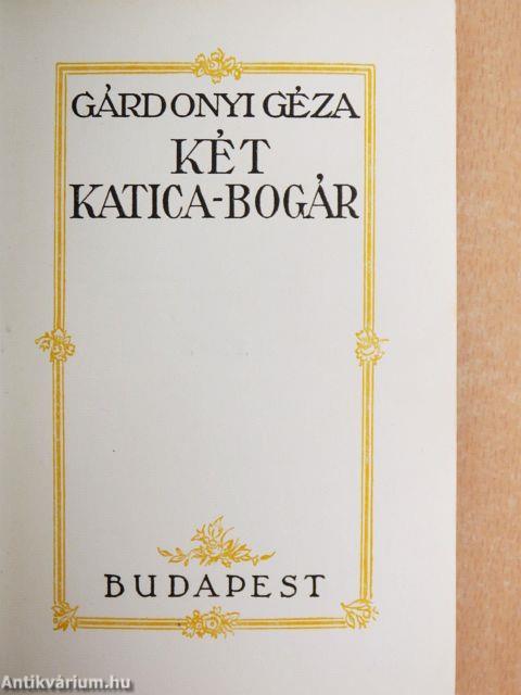 Két katica-bogár