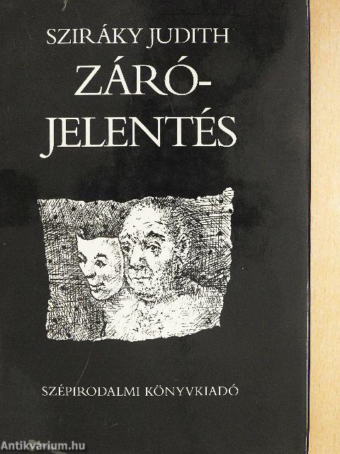 Zárójelentés