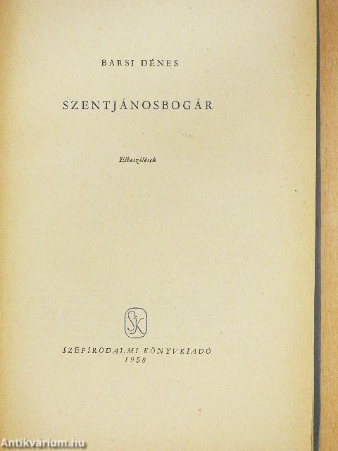 Szentjánosbogár