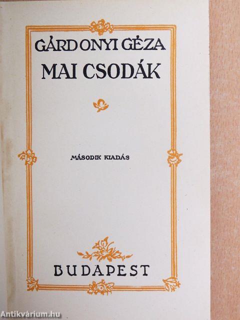 Mai csodák