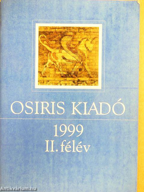 Osiris Kiadó 1999. II. félév