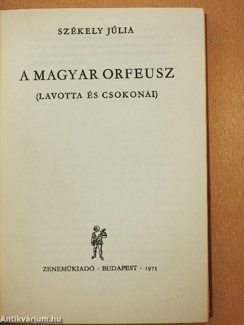 A magyar Orfeusz