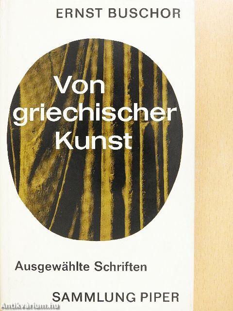 Von griechischer Kunst