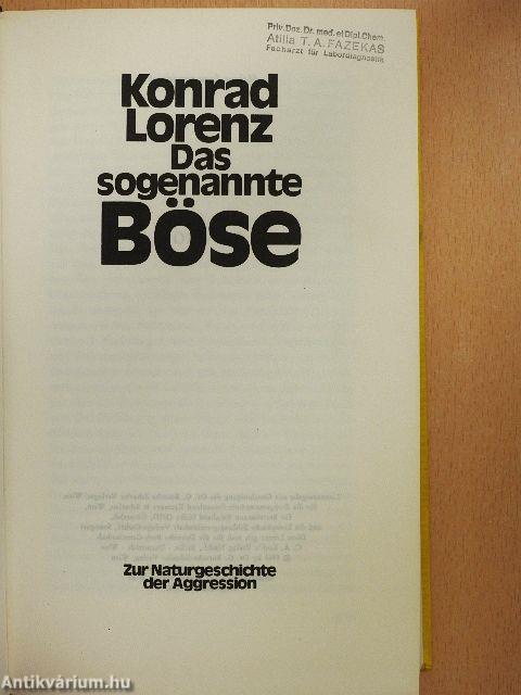 Das sogenannte Böse