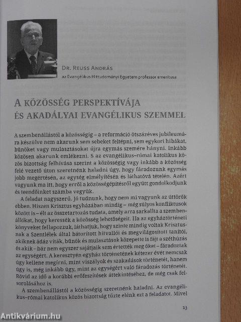 Bővülő keresztény egység