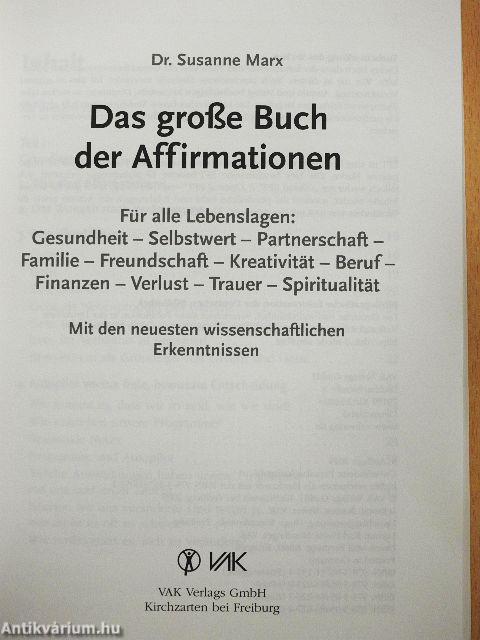Das große Buch der Affirmationen