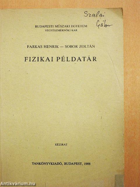 Fizikai példatár