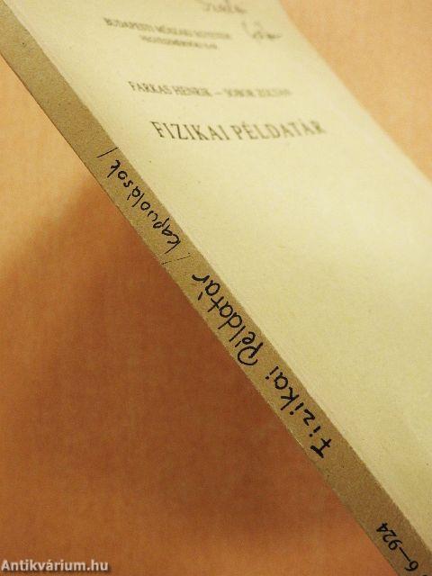 Fizikai példatár