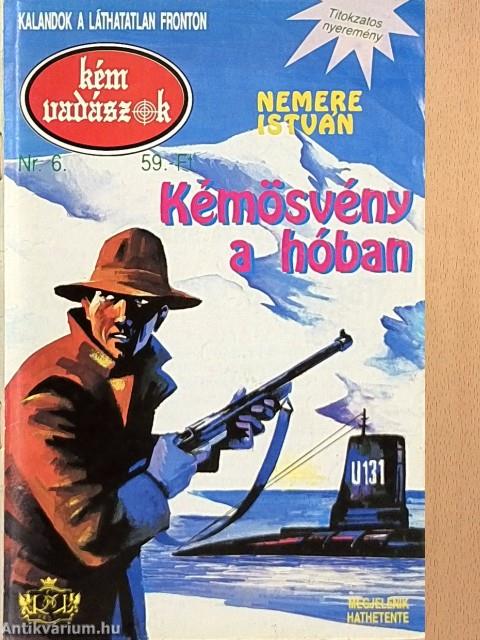 Kémösvény a hóban