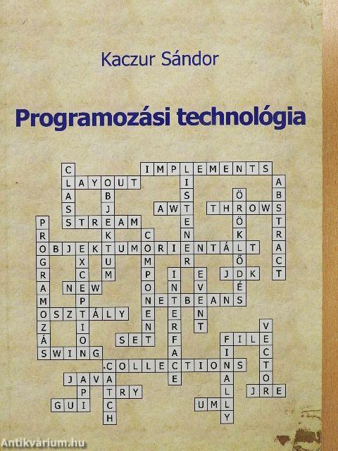 Programozási technológia