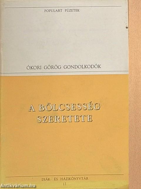 A bölcsesség szeretete