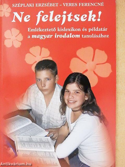 Ne felejtsek!