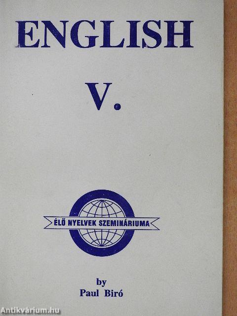 English V.