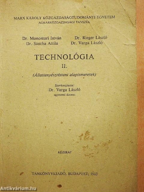 Technológia II.