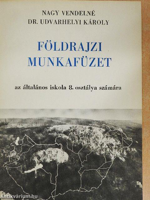 Földrajzi munkafüzet 8.
