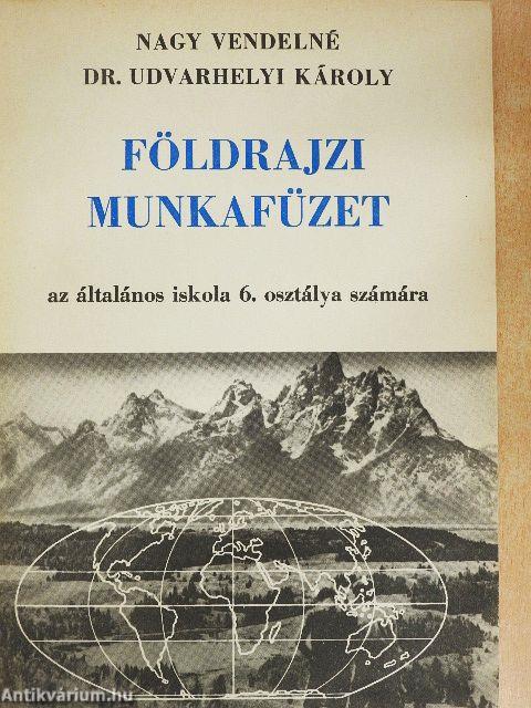 Földrajzi munkafüzet