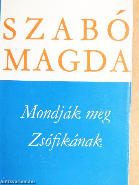 Mondják meg Zsófikának