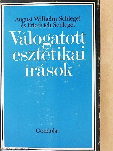 Válogatott esztétikai írások