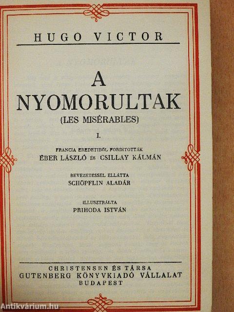 A nyomorultak I-VIII.