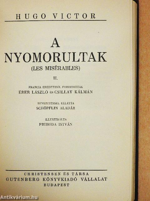 A nyomorultak I-VIII.