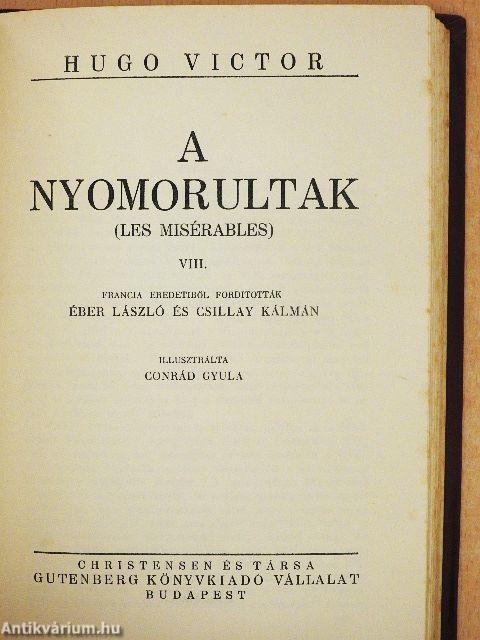 A nyomorultak I-VIII.
