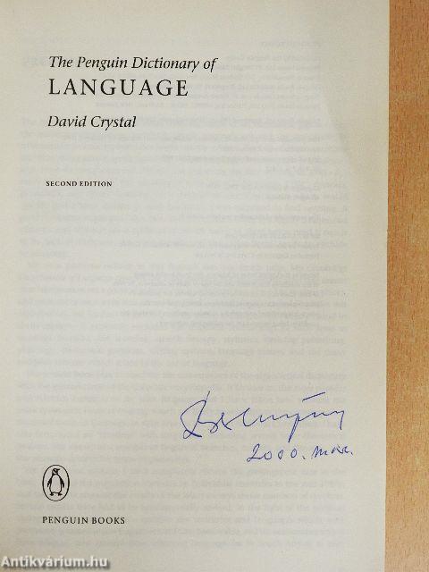 The Penguin Dictionary of Language