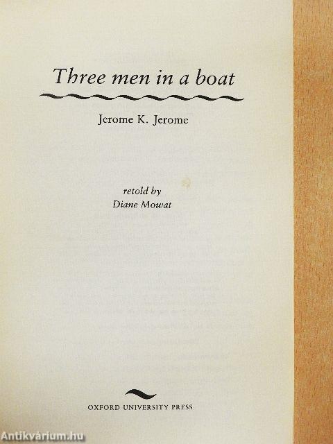 Three men in a boat
