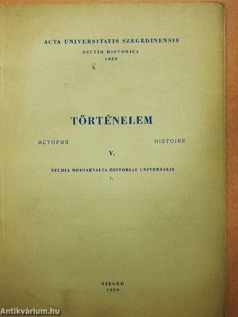 Történelem V.