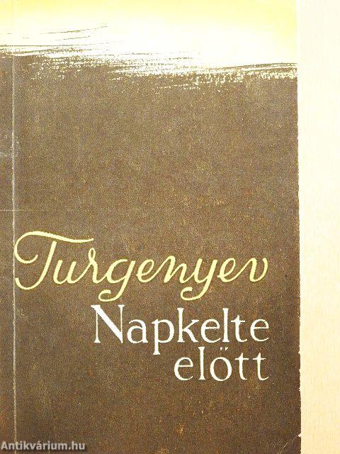 Napkelte előtt