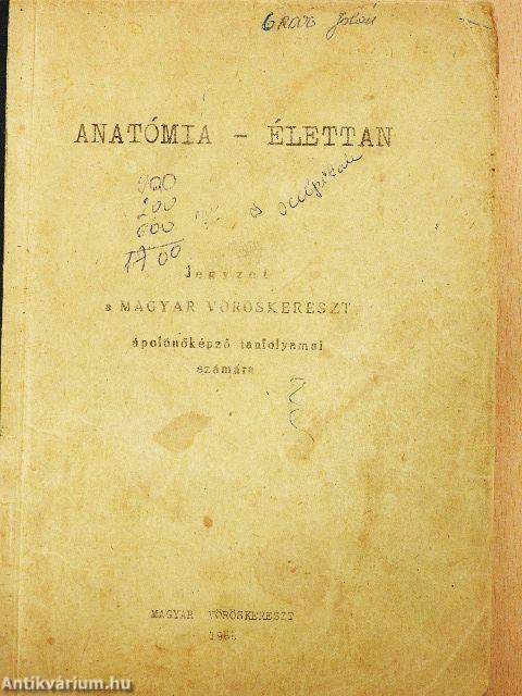 Anatómia - élettan