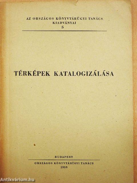 Térképek katalogizálása