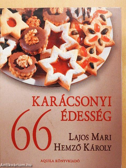 66 karácsonyi édesség