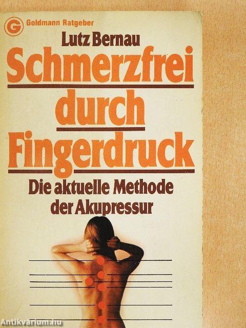Schmerzfrei durch Fingerdruck
