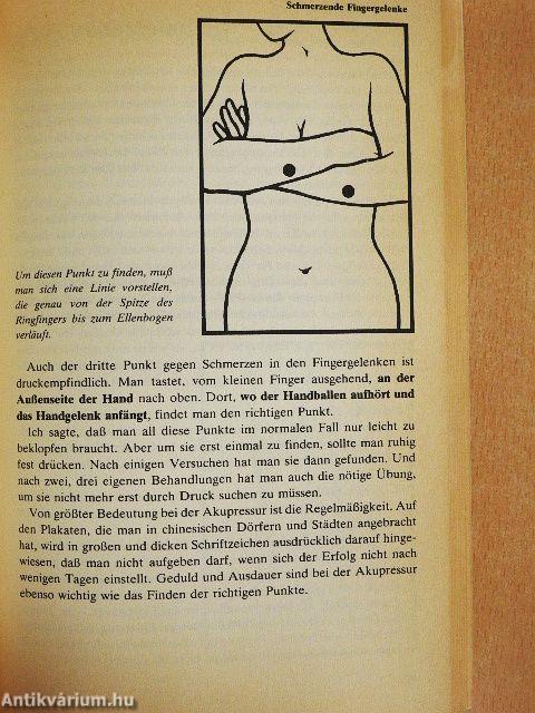 Schmerzfrei durch Fingerdruck