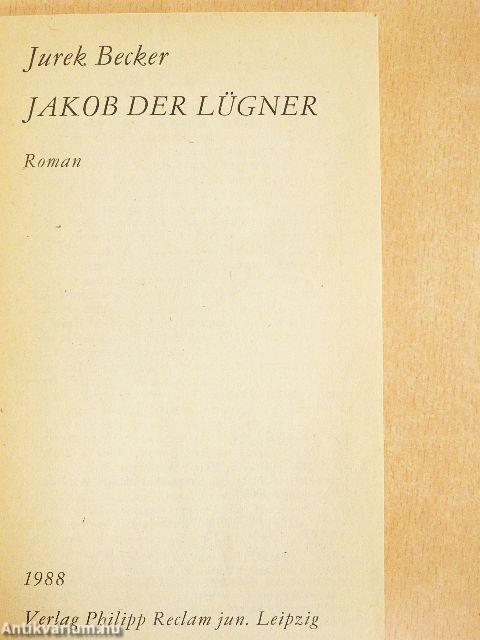 Jakob der Lügner