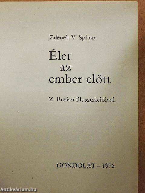 Élet az ember előtt