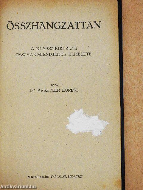 Összhangzattan